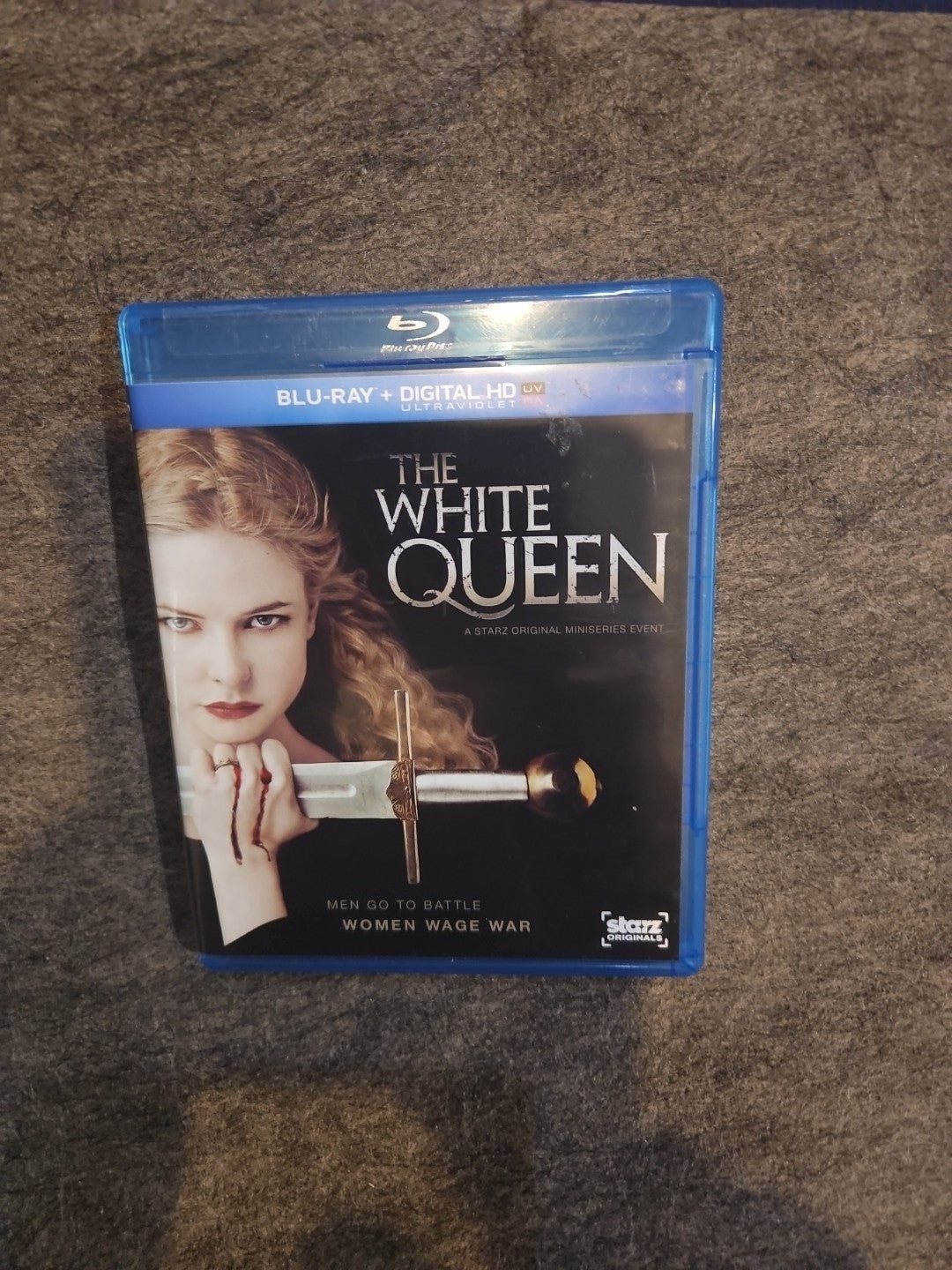 The White Queen (Blu-ray, 2013) Missing Disc 1.  Discs 2 & 3 Only. Tested