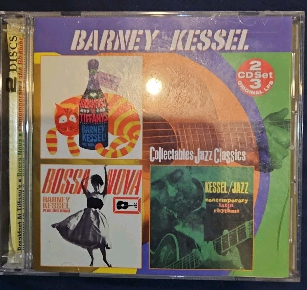 Breakfast at Tiffany's/Bossa Nova/Contemporary Jaz by Kessel, Barney (CD, 2002)