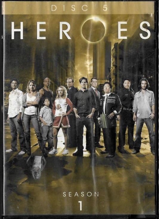 Heroes - Season 1 (DVD, 2007) Disc 5 Only