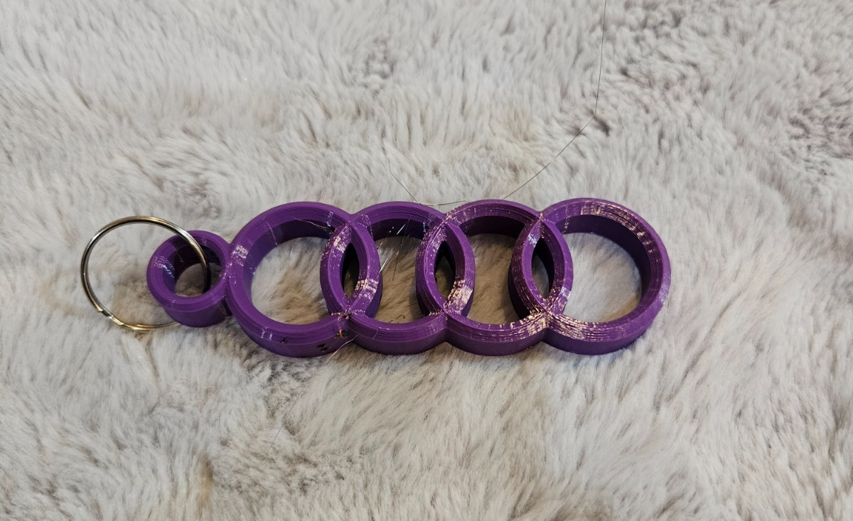 Audi Inspired 3D Printed Key Chains - Choose