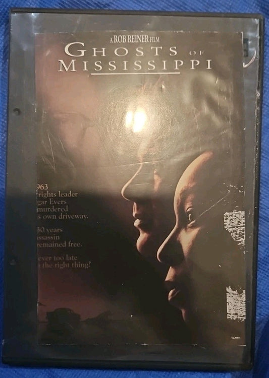 Ghosts of Mississippi (DVD, 2000) Slimcase. Double Sided Disc. Tested