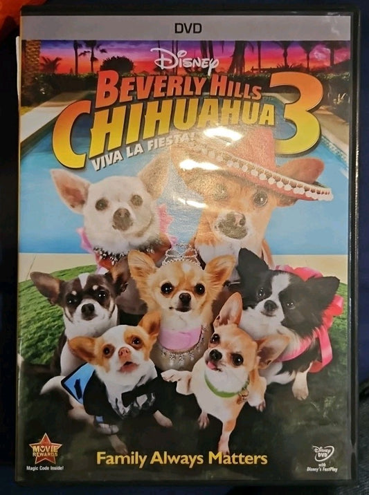 Beverly Hills Chihuahua 3: Viva La Fiesta (DVD, 2012)