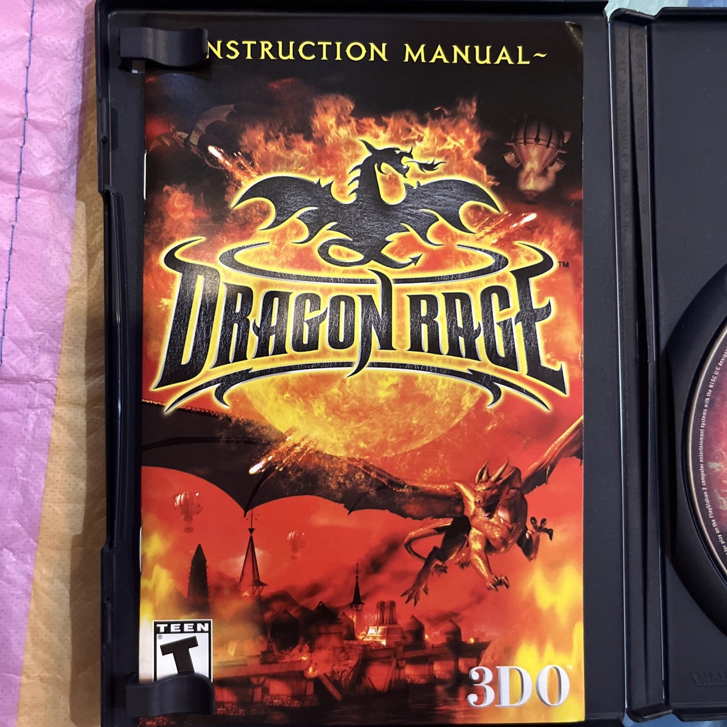 Dragon Rage (PS2) CIB. Manual.  Tested. Original Case