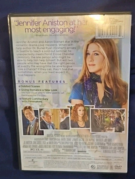 Love Happens (DVD, 2009) brand new seals.