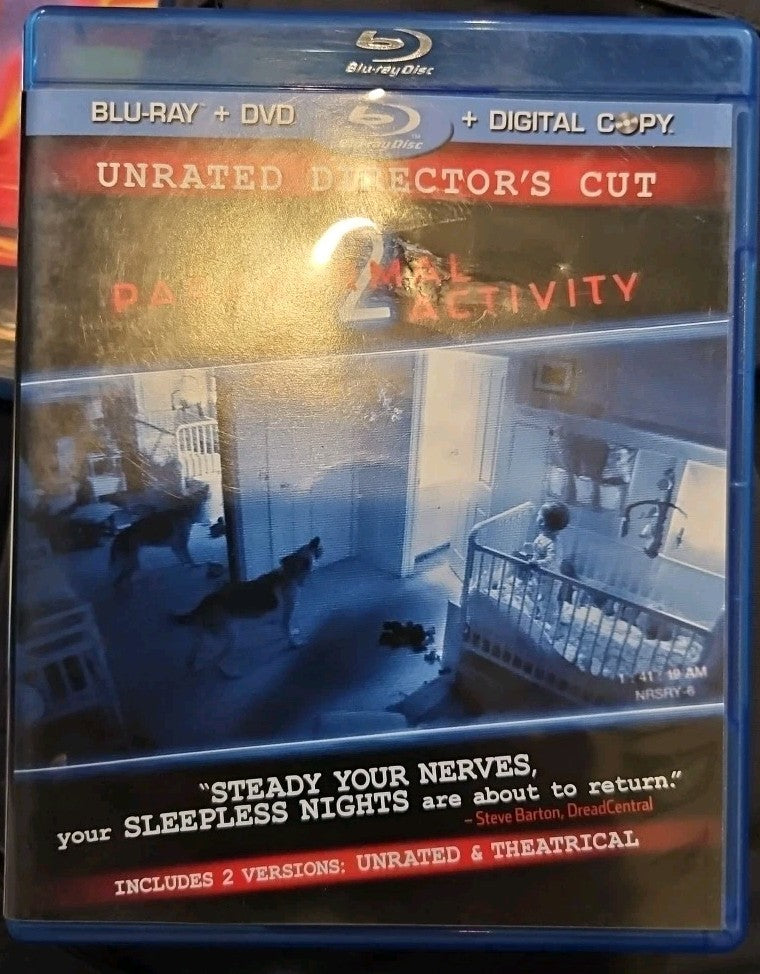Paranormal Activity 2 (Blu-ray, 2010) New. No Digital Download