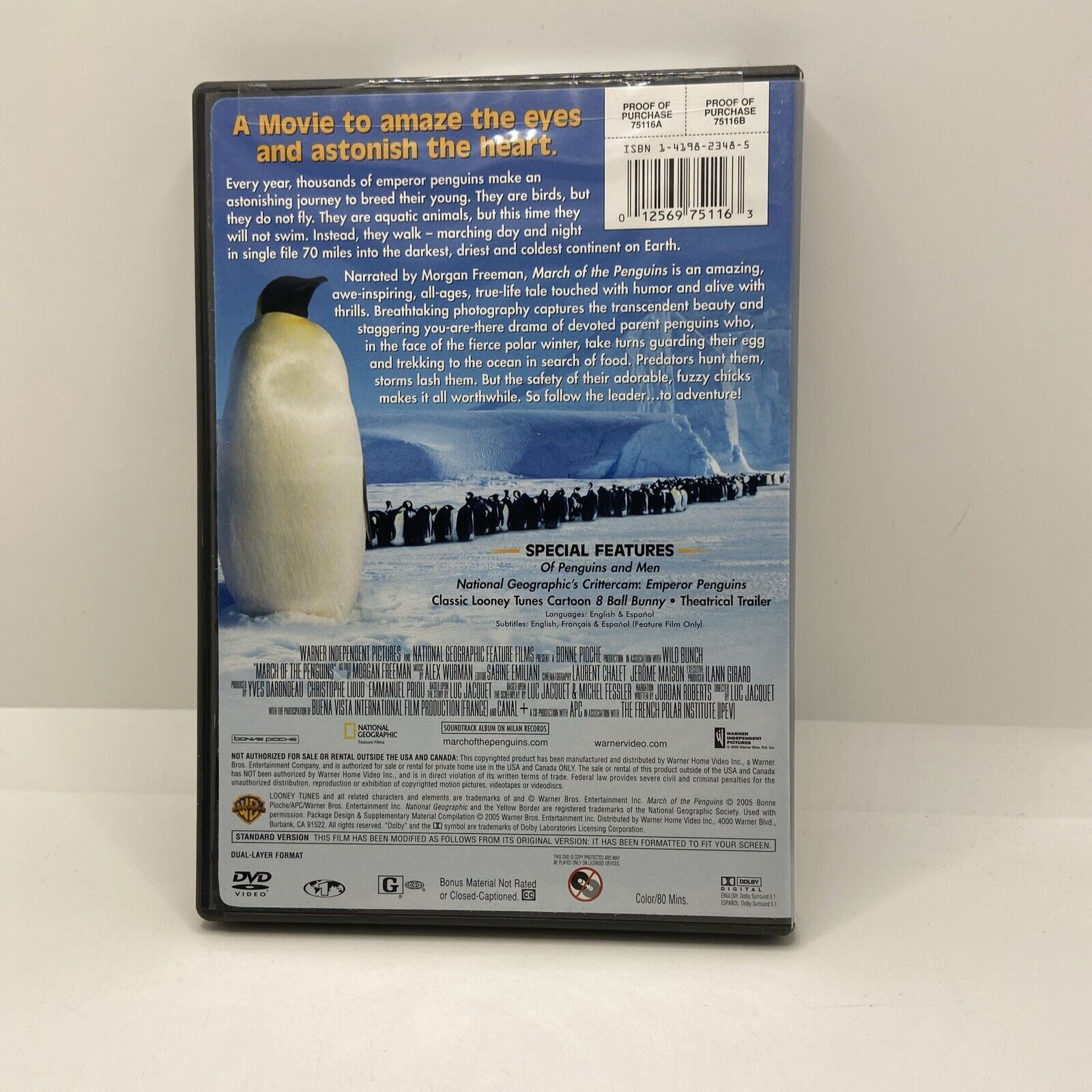 March of the Penguins (DVD, 2005)