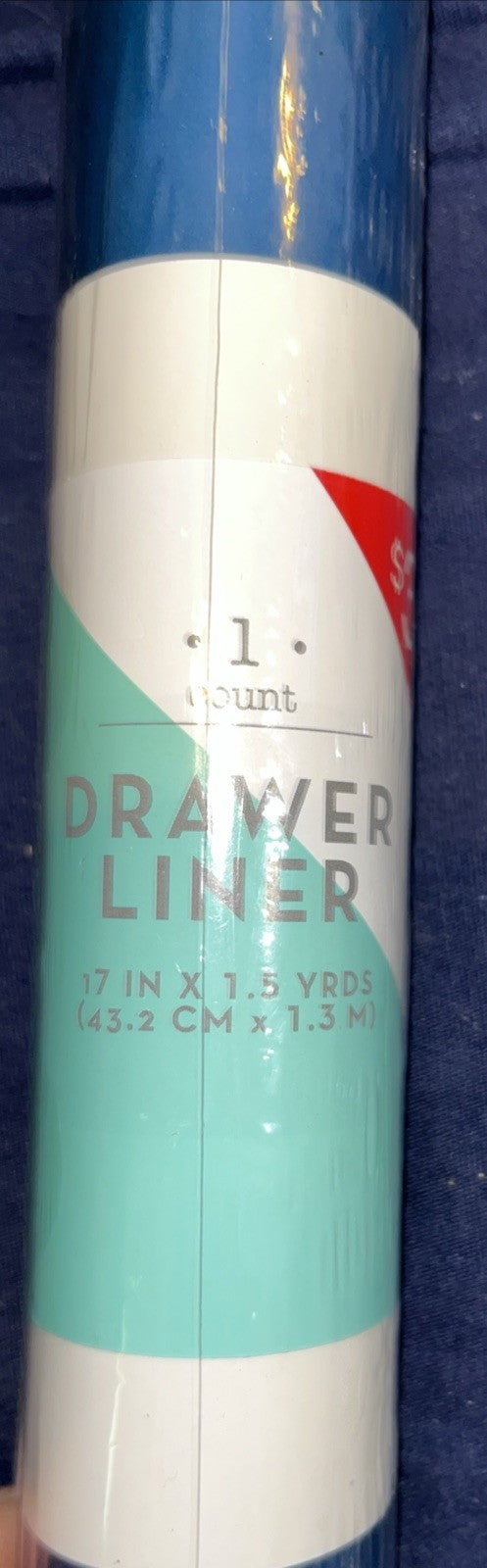 Drawer Liner 17” X 1.5 Yards