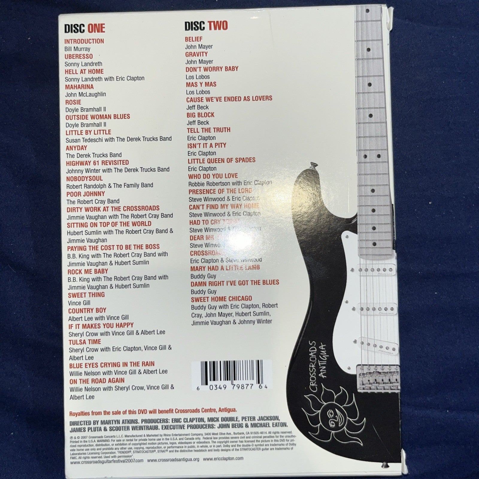 Crossroads Guitar Festival 2007 (DVD)