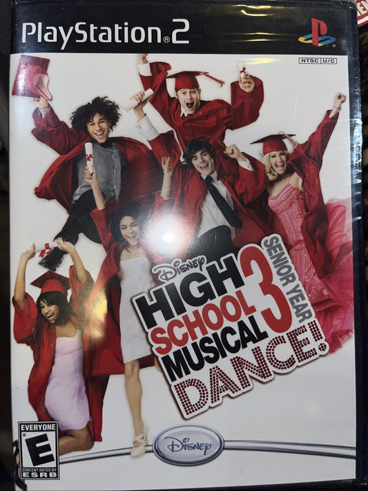 High School Musical 3: Senior Year Dance (Sony PlayStation 2, 2008) New