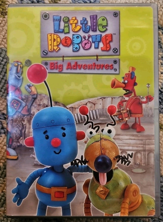 Little Robots - Big Adventures (DVD, 2006) New Sealed