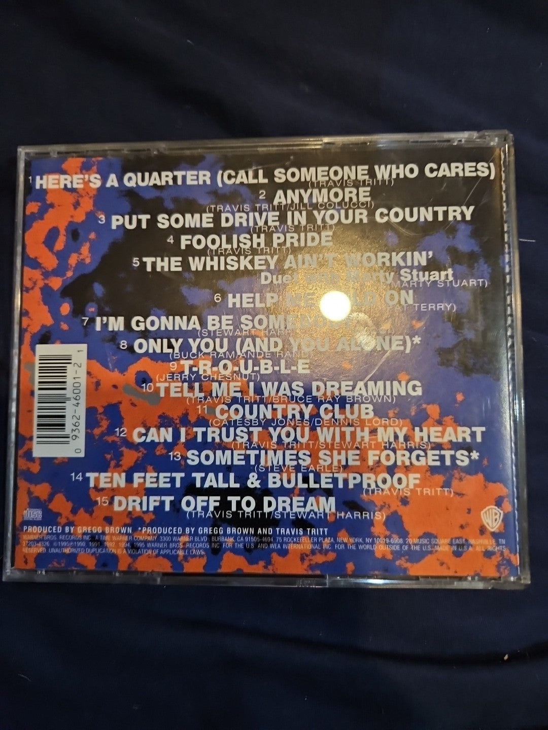 Greatest Hits-From the Beginning by Travis Tritt (CD, 1995) Sealed