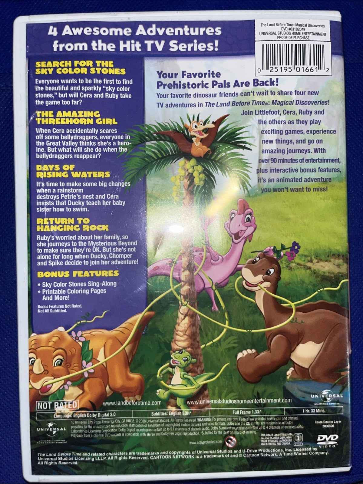 Land Before Time: Magical Discoveries (DVD, 2008)