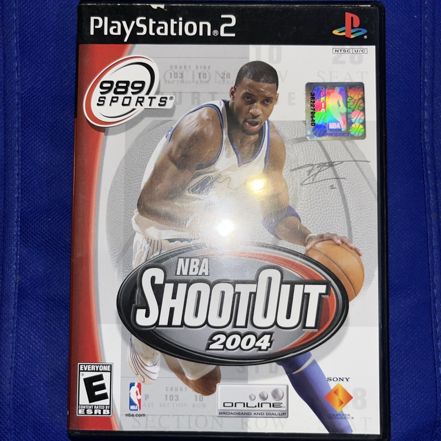 Nba Shootout 2004 (PS2)  Original Case + Manual + Tested Disc