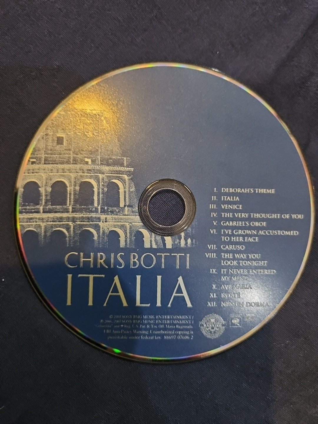 Chris Botti Italia (CD) Disc Only