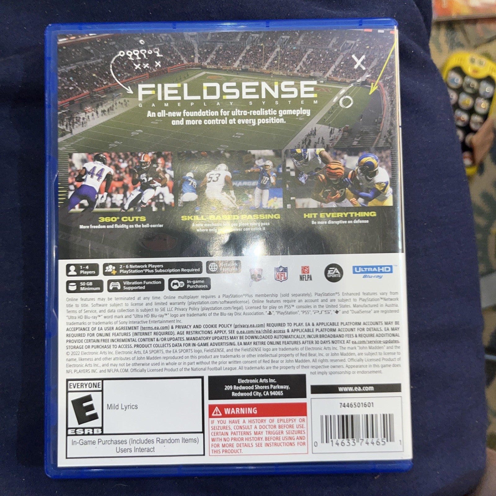 MADDEN NFL 23 - Sony PlayStation 5.  Case, Artwork, & Inserts Only.  NO GAME