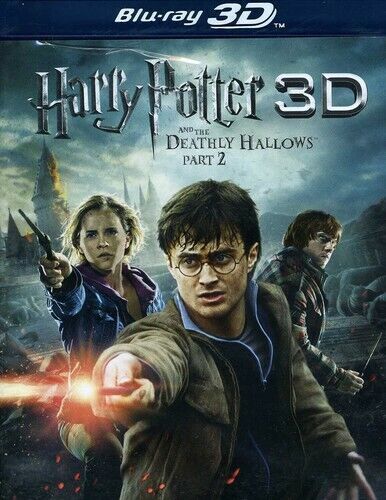 Harry Potter & Deathly Hallows 3D Part 2 (Blu-ray) New. No Digital Download