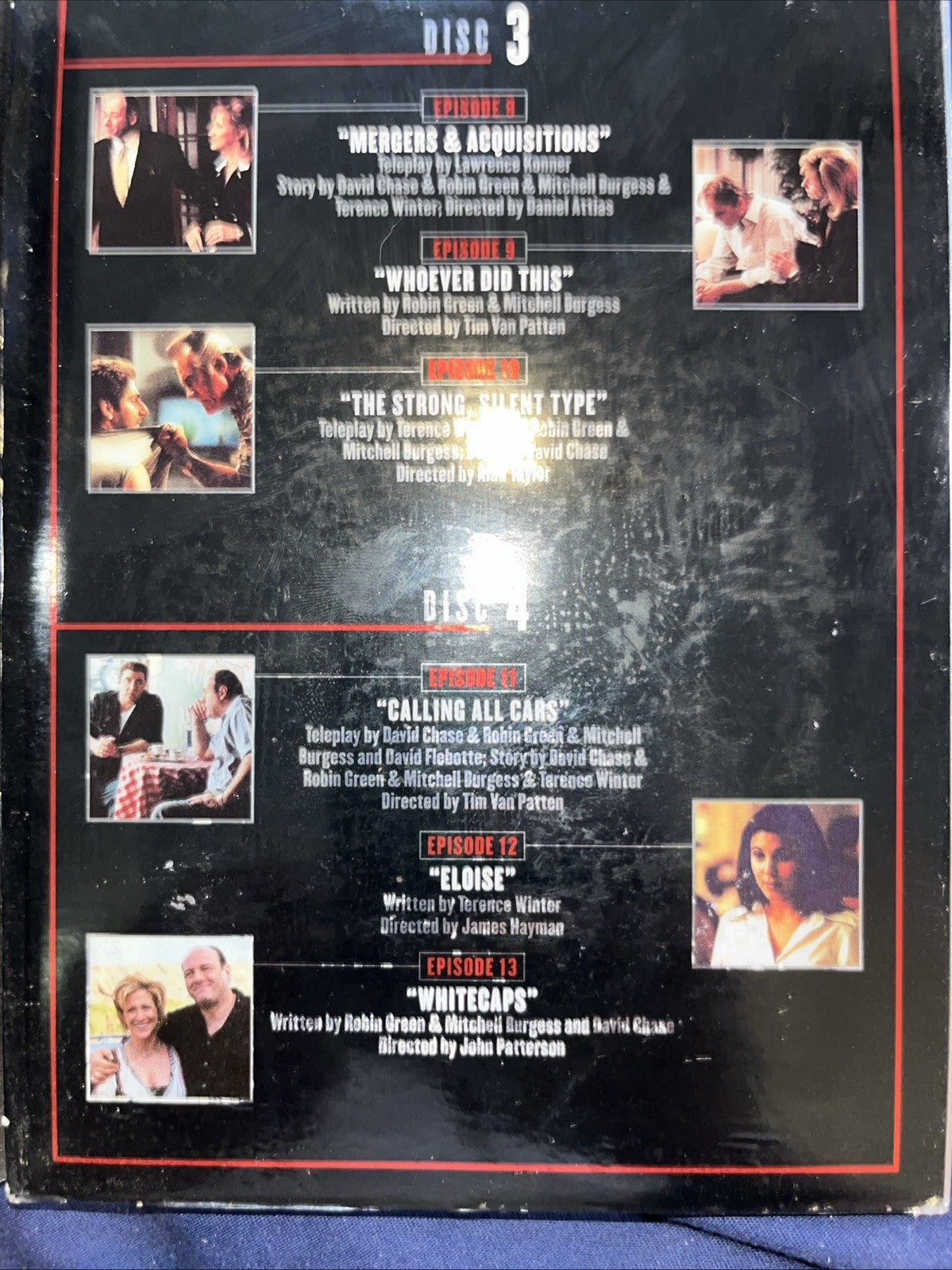 The Sopranos: the Complete Fourth Season (DVD, 2002) Tested.