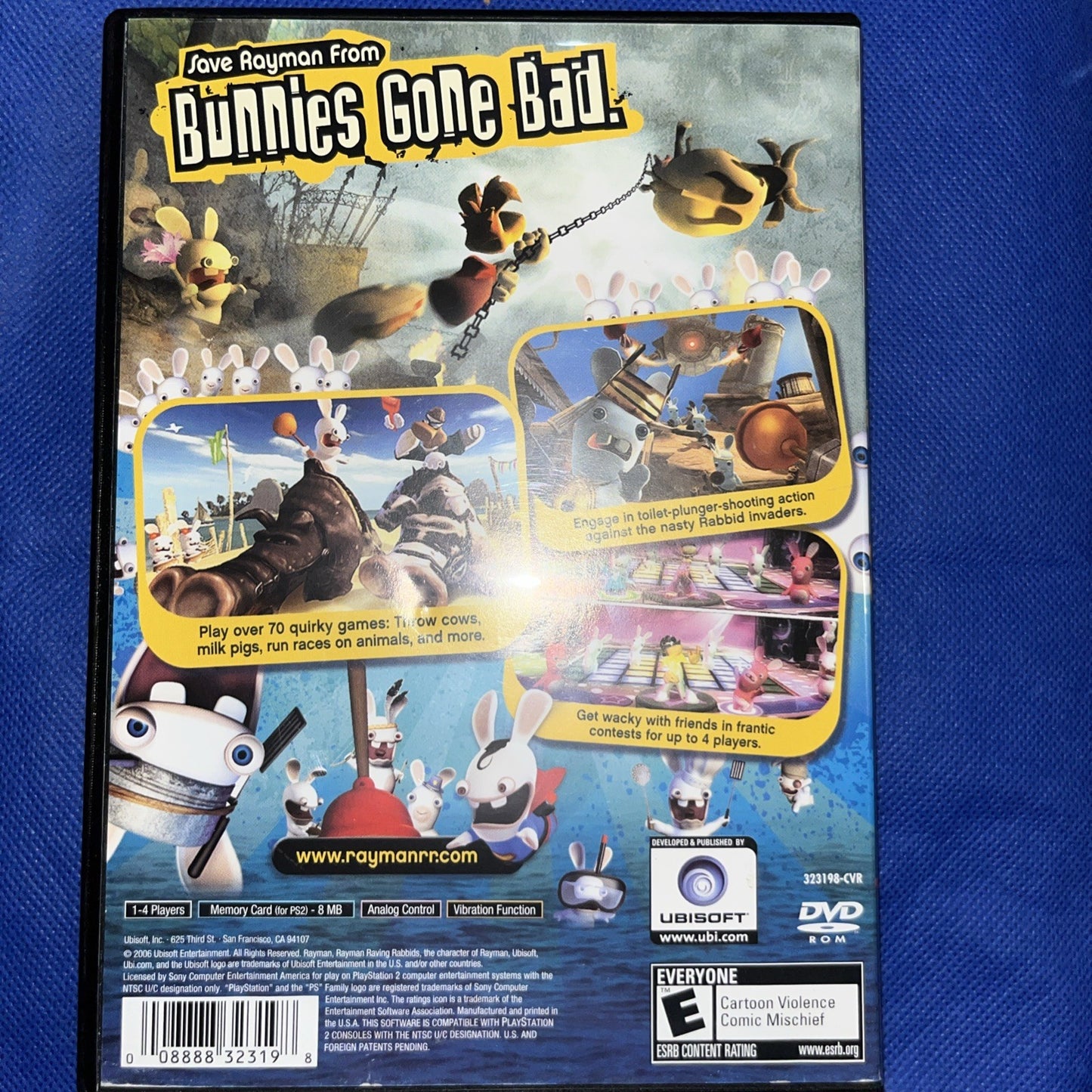 Rayman Raving Rabbids (PS2) Sealed