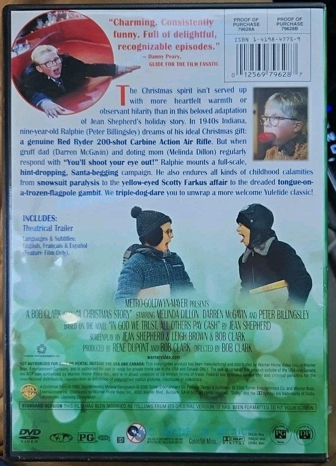 A Christmas Story (DVD, 1983) New Sealed