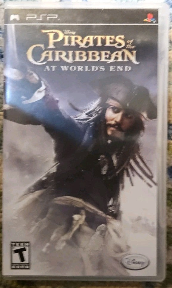 Pirates of the Caribbean: At World's End (PSP) Case + Artwork. No Game Or Manual