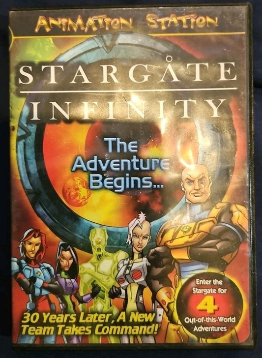 Stargate Infinity - The Adventure Begins (DVD) Tested