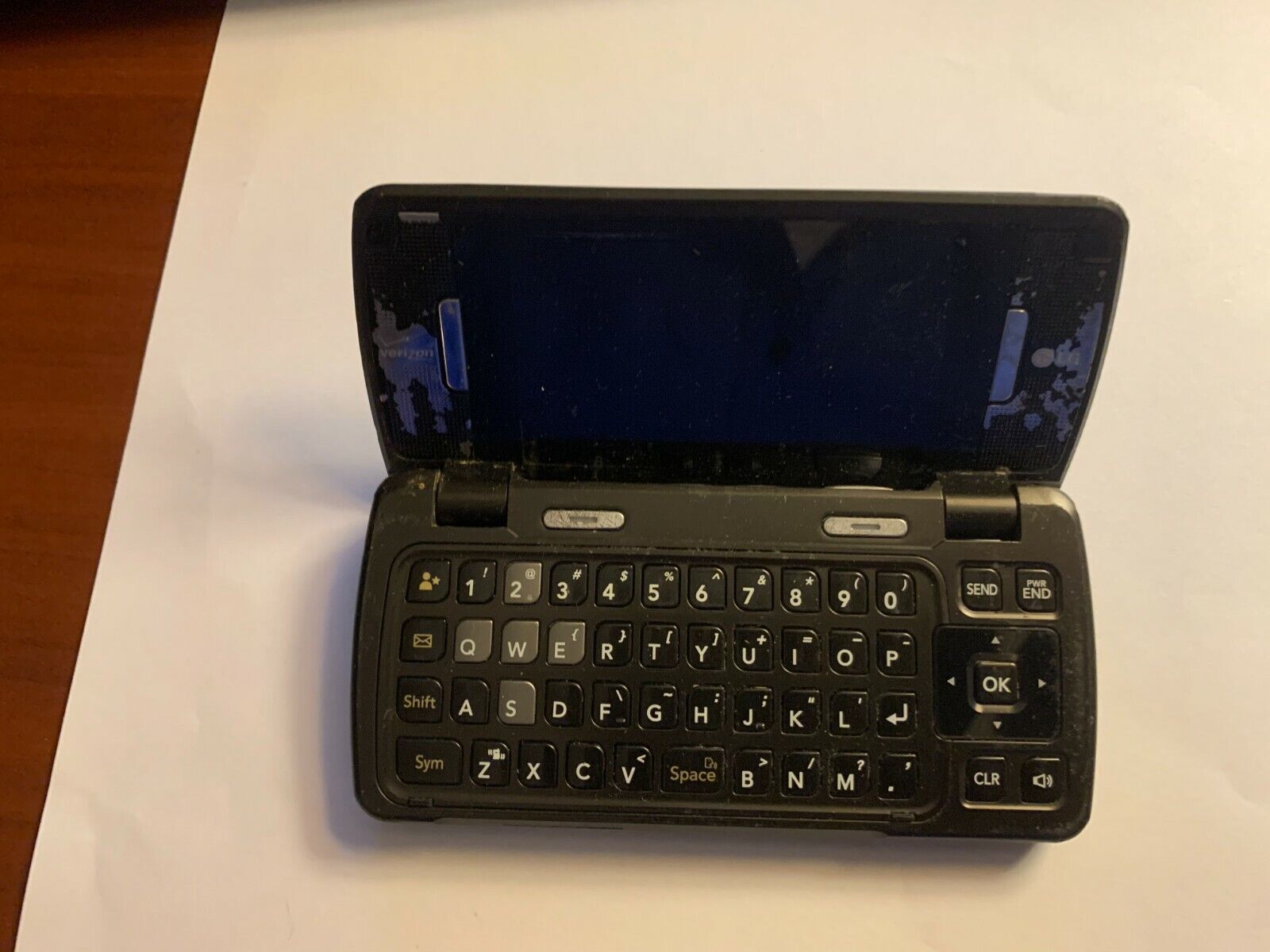  LG enV Touch VX11000 - Black Silver (Verizon) Cellular  !! For Parts Only !! 