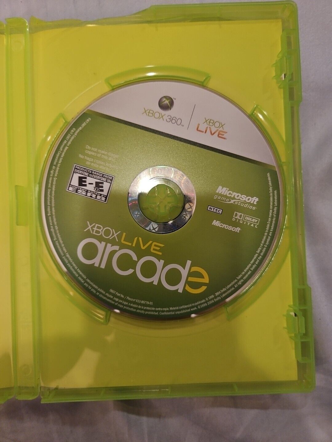 Xbox Live Arcade Compilation Disc (Xbox 360) New case. Tested