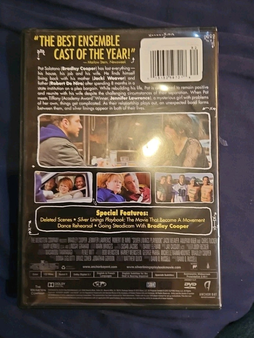Silver Linings Playbook (DVD, 2012)