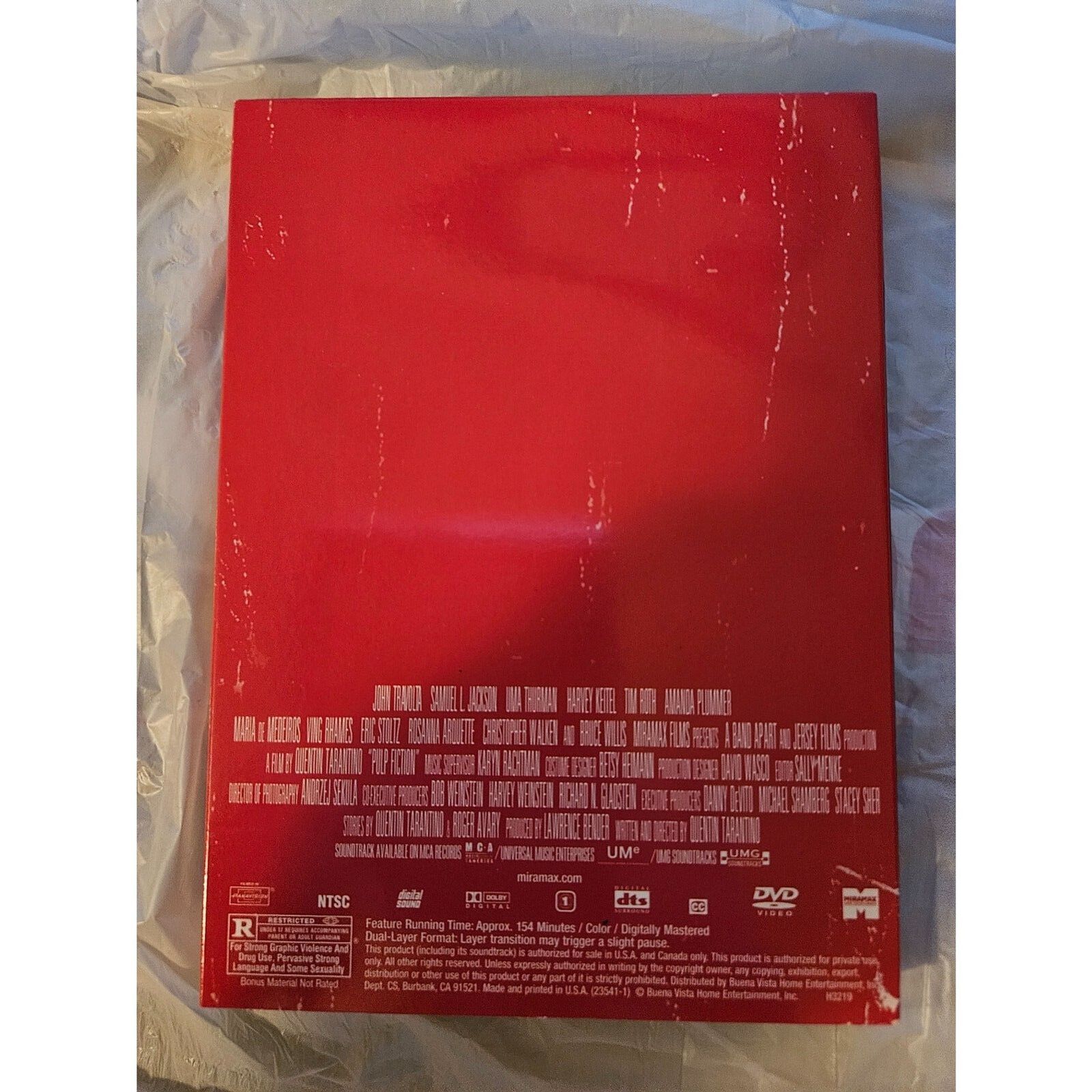 Pulp Fiction 2 Disc Collector's Edition (DVD) Very Good. Tested. No scratches.