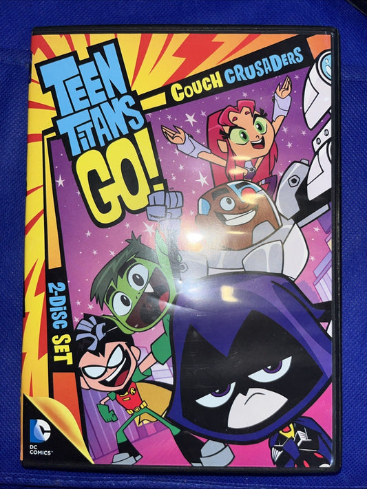 Teen Titans Go!: Couch Crusaders Season 1-Part 2 (DVD, 2013) Tested