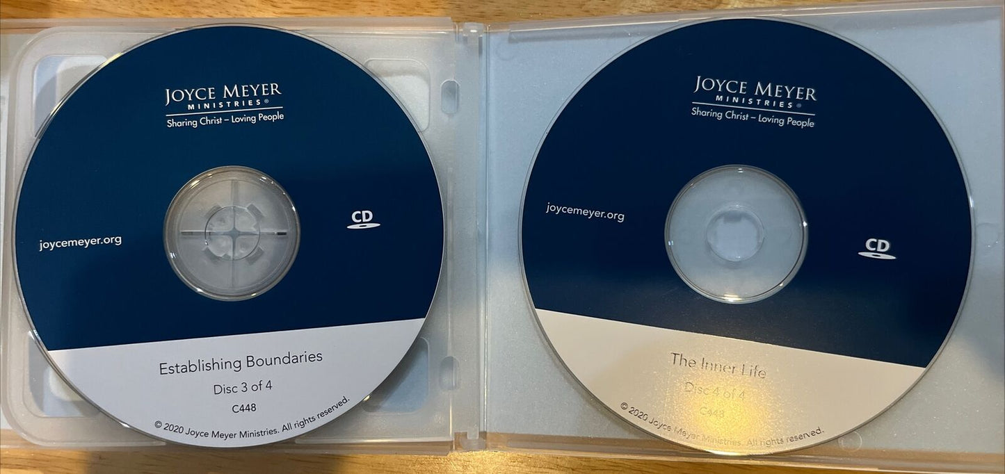 JOYCE MEYER 4 CD TEACHING ESTABLISHING A CULTURE OF PEACE
