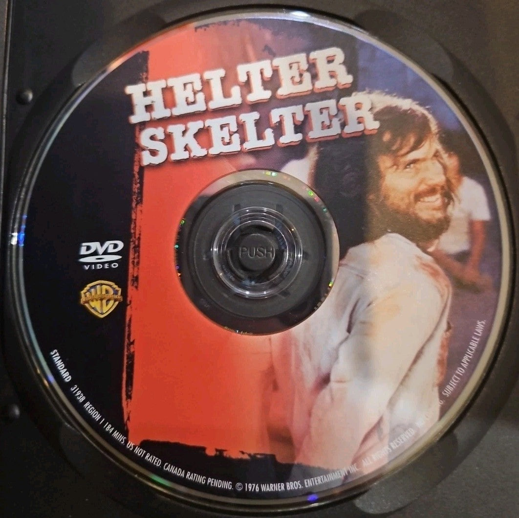Helter Skelter (DVD, 1976) Tested slim case cropped artwork.