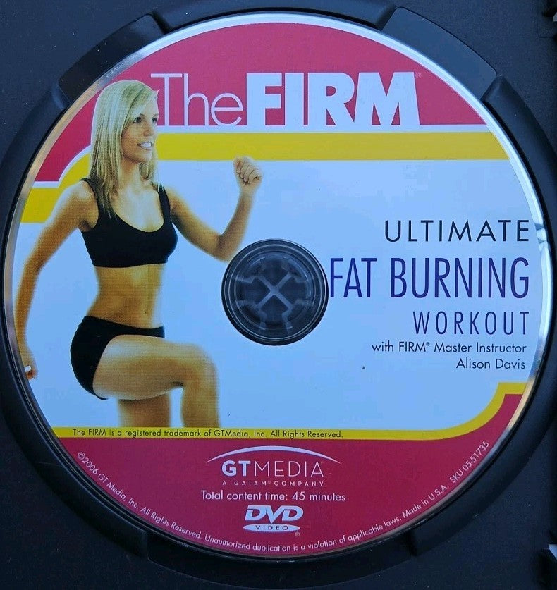 Ultimate Fat Burning Workout (DVD, 2006) Tested. Artwork Damage. Nre Case.