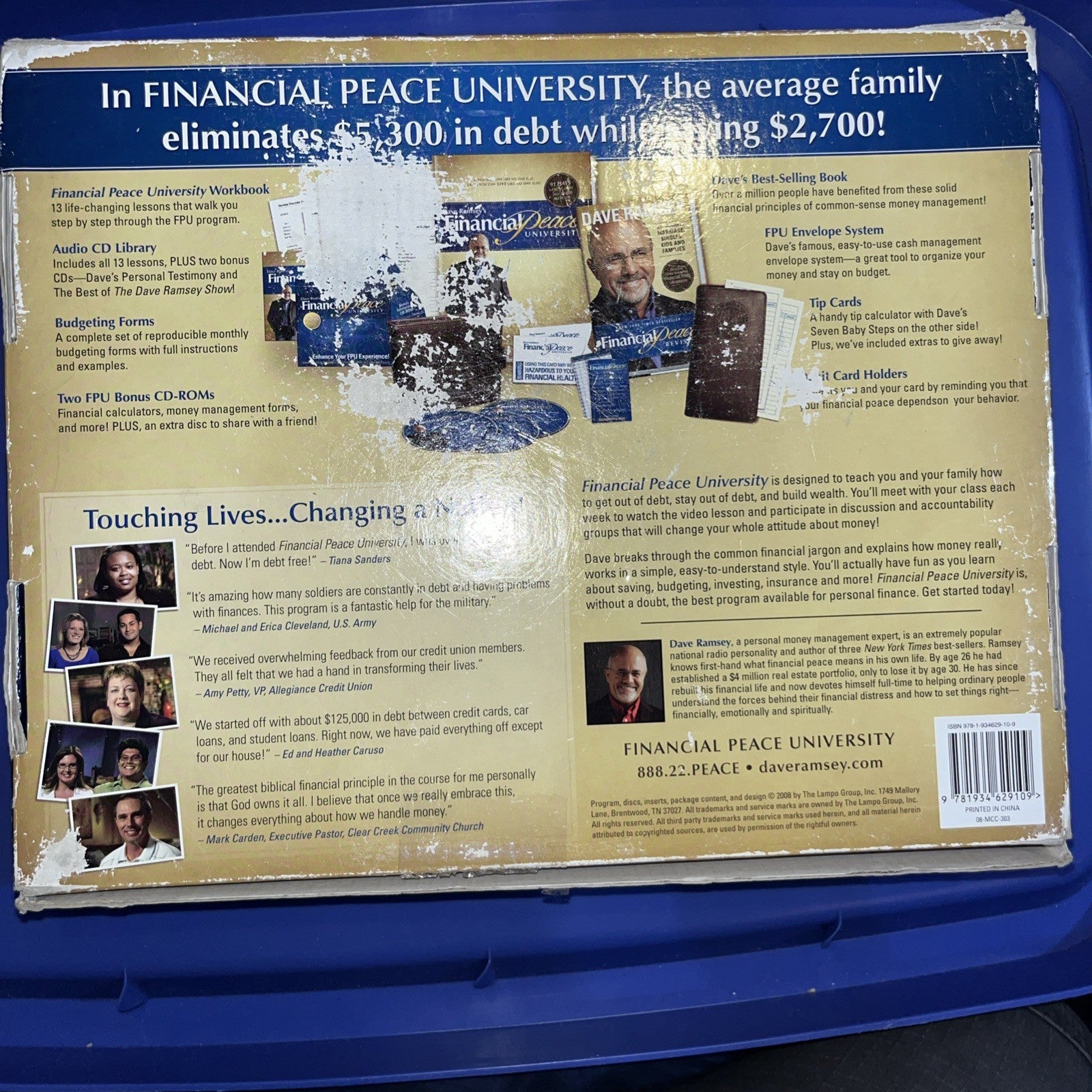 Financial Peace University Membership Kit by Dave Ramsey (Hardcover, Box Set,...