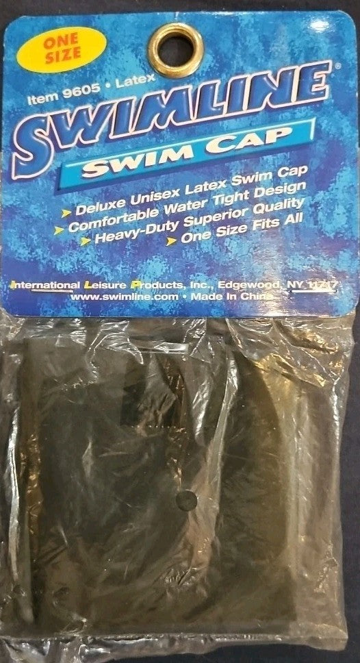 Swiml8ne Latex Swim Cap