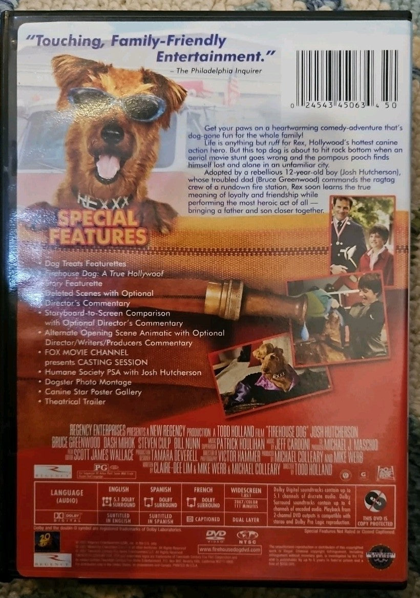 Firehouse Dog (DVD, 2007) New Sealed