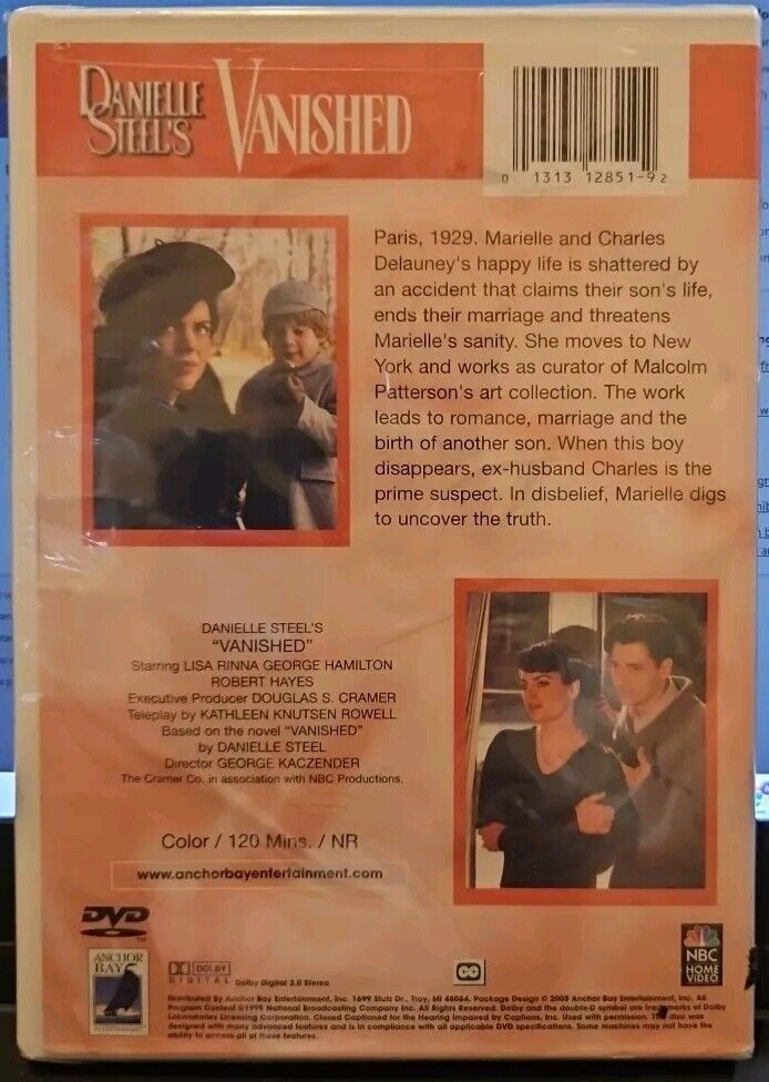 Vanished (DVD, 1995)