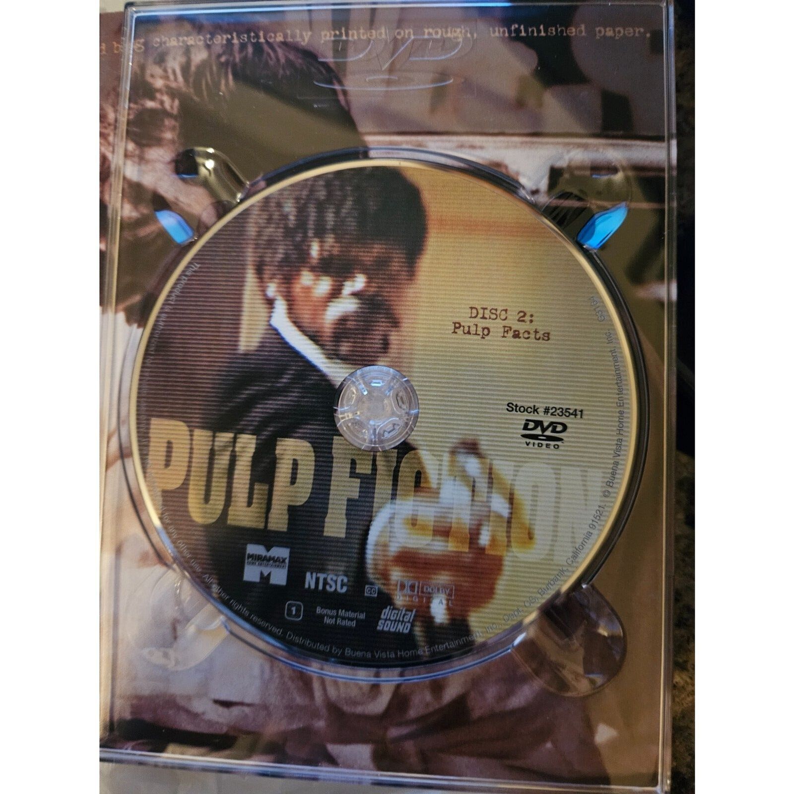 Pulp Fiction 2 Disc Collector's Edition (DVD) Very Good. Tested. No scratches.