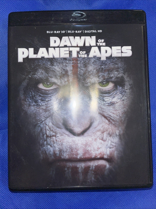 Dawn of the Planet of the Apes (Blu-ray 3D, 2014) Sealed