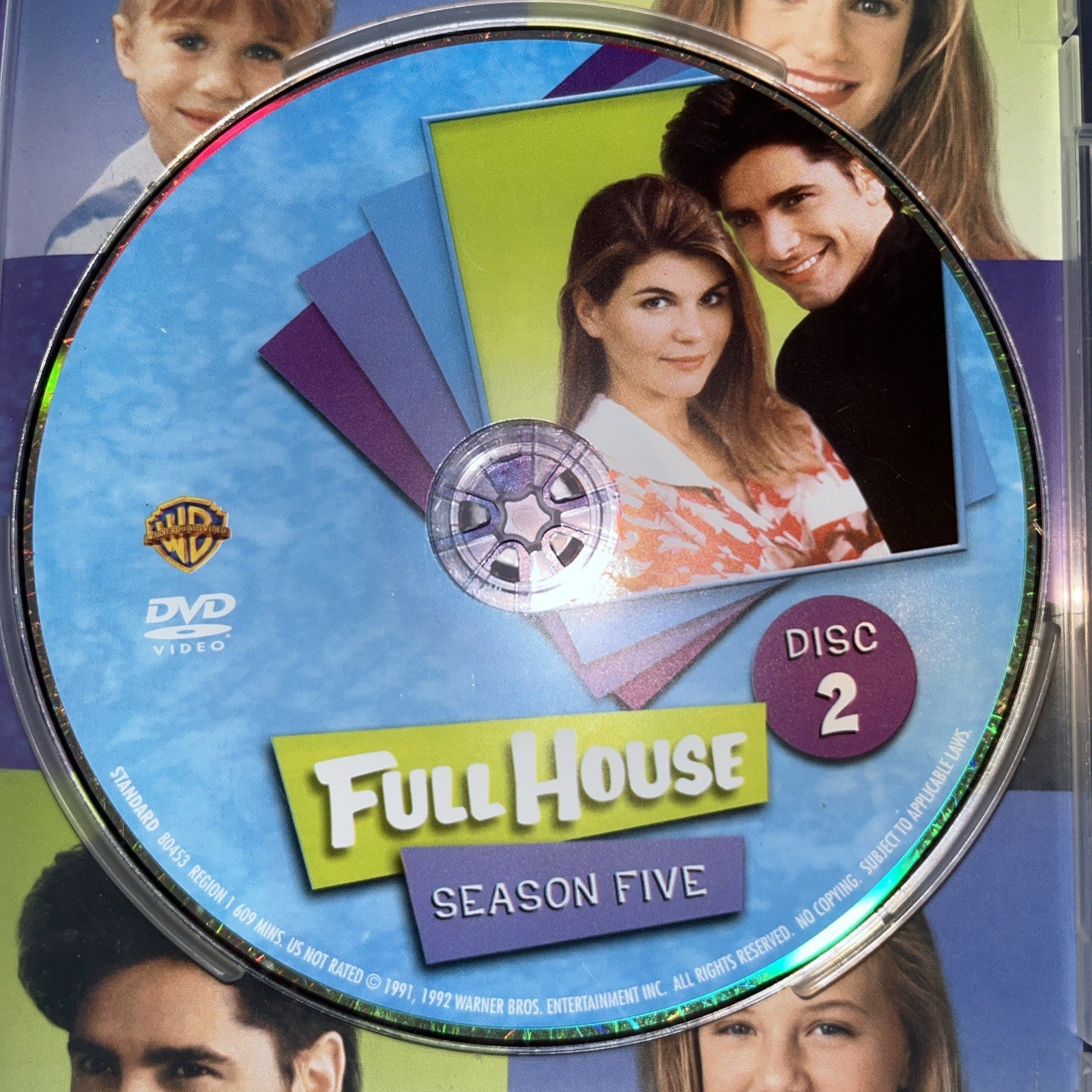Full House: the Complete Fifth Season (DVD, 1991) Missing Outer Case