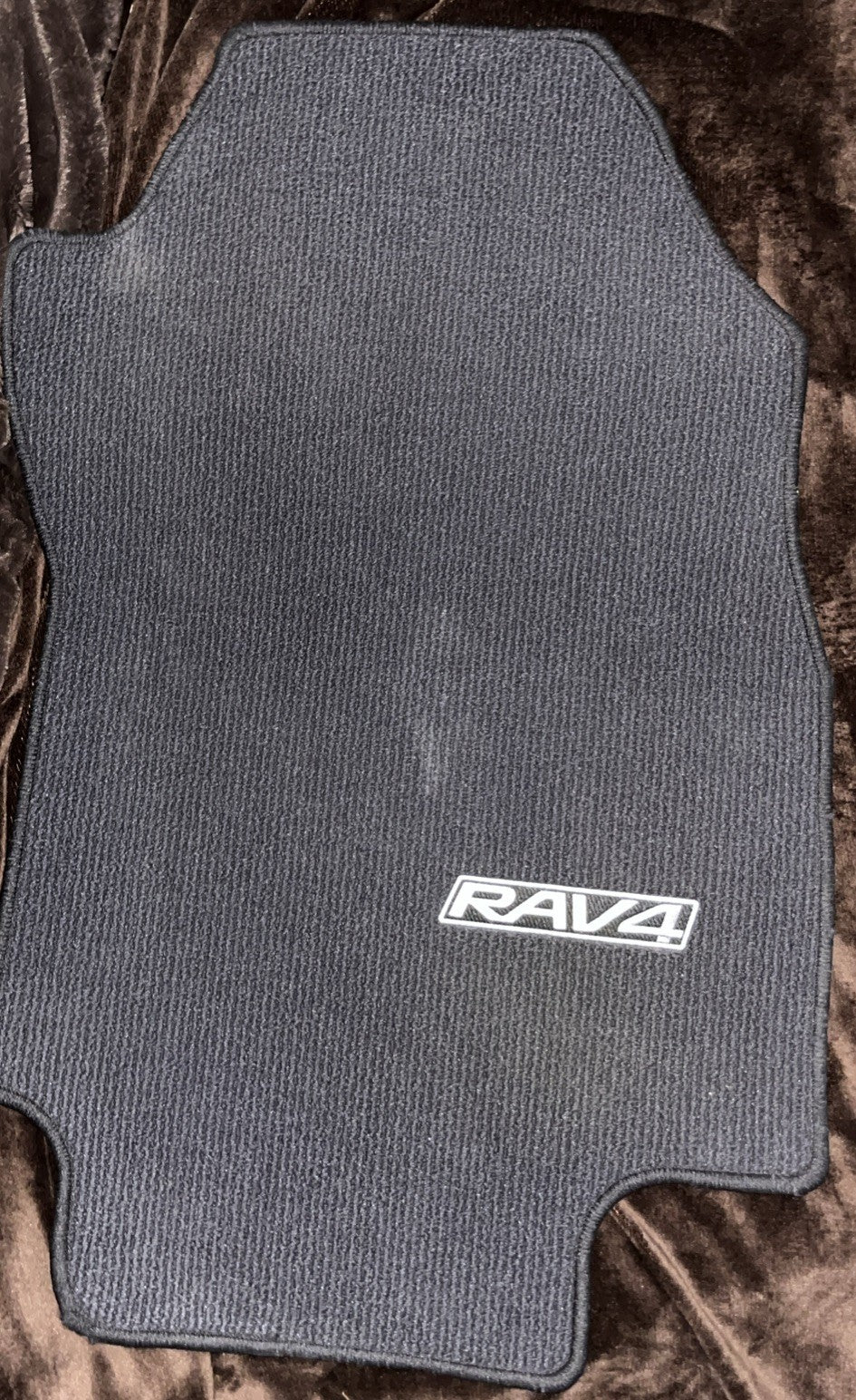 2019- 2024 Oem Black Toyota RAV4 Floor Mats Both Front And Rear Floor Mats