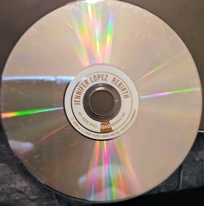 Jennifer Lopez - Rebirth (CD/DVD) Double Sided. Disc Only