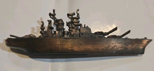 Battleship Die Cast Metal Collectible Pencil Sharpener 4.5"