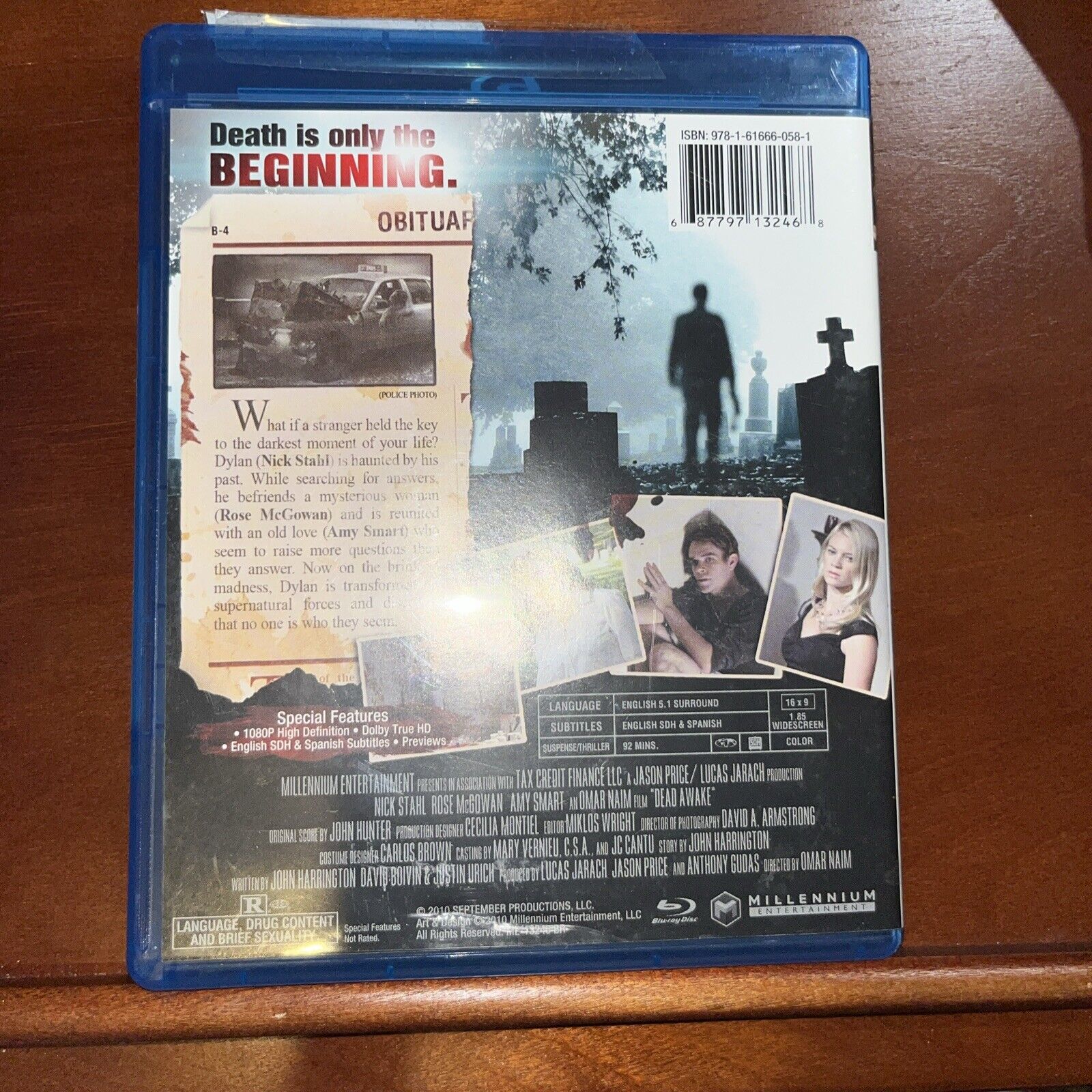 Dead Awake (Blu-ray Disc, 2011)