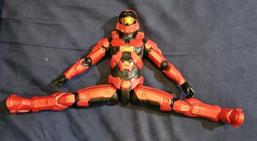 Halo Figure 12" See Pictures. Damaged Right Hand
