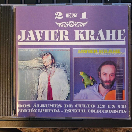 Javier Krahe 2 Albumes (CD): Valle De Lagrimas y Aparejo de Fortuna [Brand New]