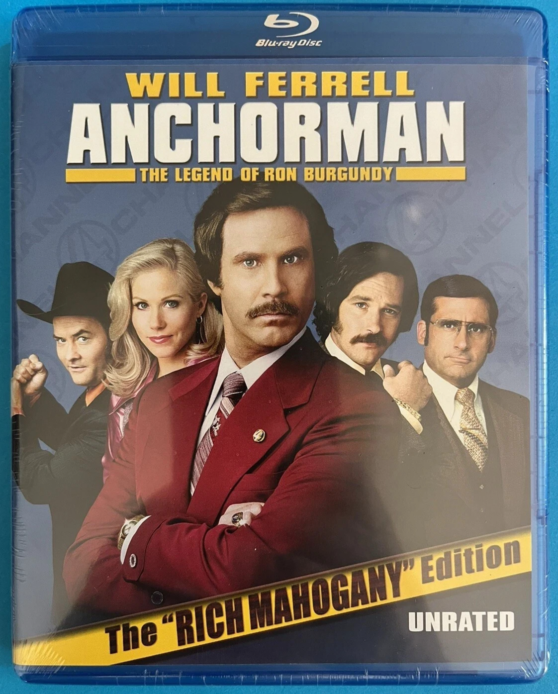 Anchorman The “Rich Mahogany” Edition BLU-RAY/DVD - new