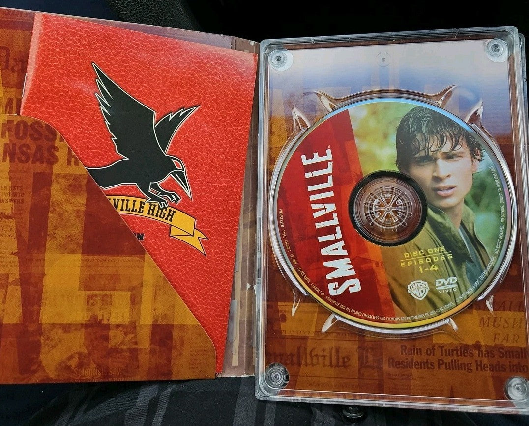 Smallville: the Complete First Season (DVD, 2001) Tested