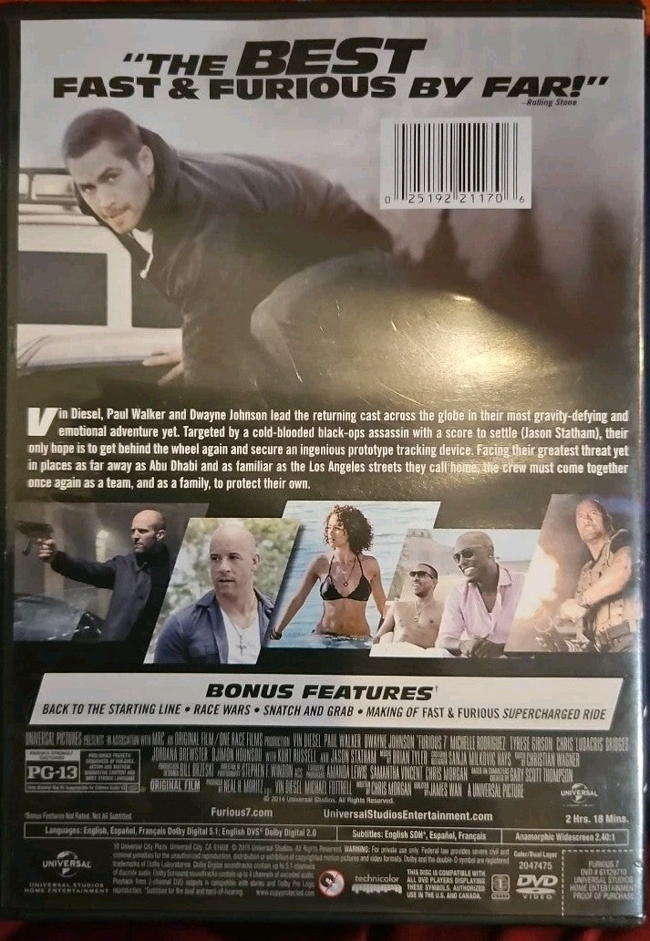 Furious 7 (DVD)