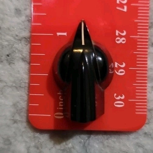 Selector Knob 1.25" L x .75" W x .75" H +.25" Hole With Set Screw Lock